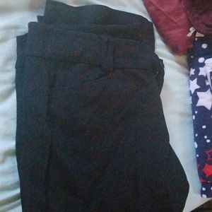 Black dress pants